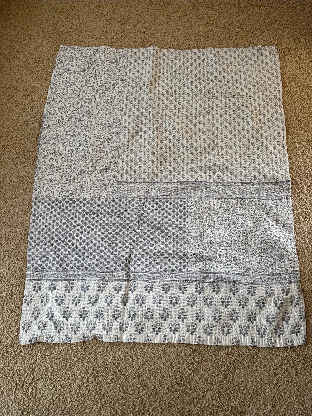 Anthropologie throw blanket